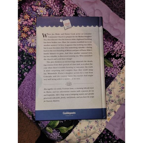 Trouble Brewing by Susan Page Davis-Tearoom Mysteries #9 Guideposts HC 2017 - Picture 3 of 3